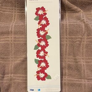 NEW QuicKutz Hibiscus Die Set Floral Border Die Lifestyle Crafts